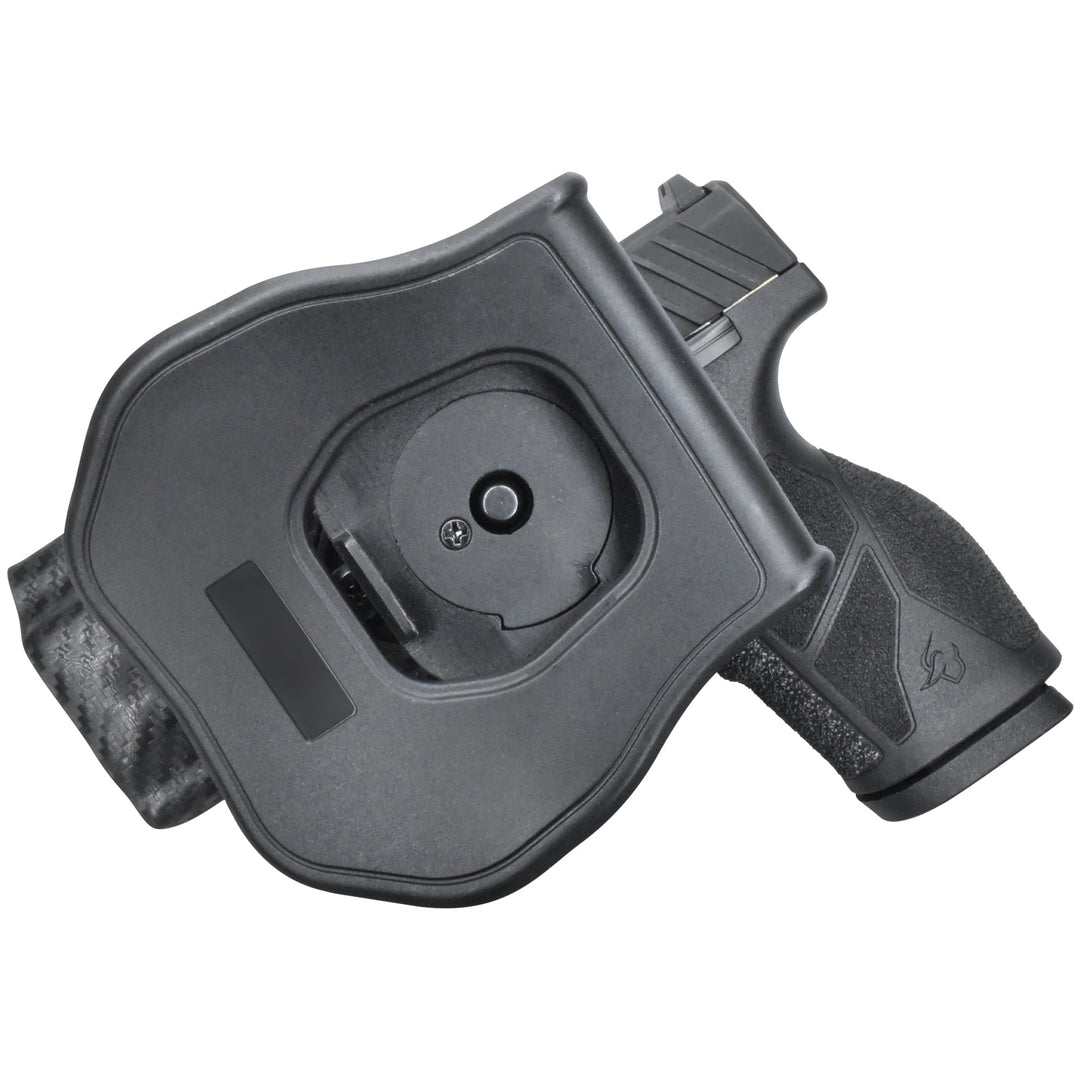 Taurus GX2 9mm OWB Quick detach Paddle Holster Carbon Fiber 2