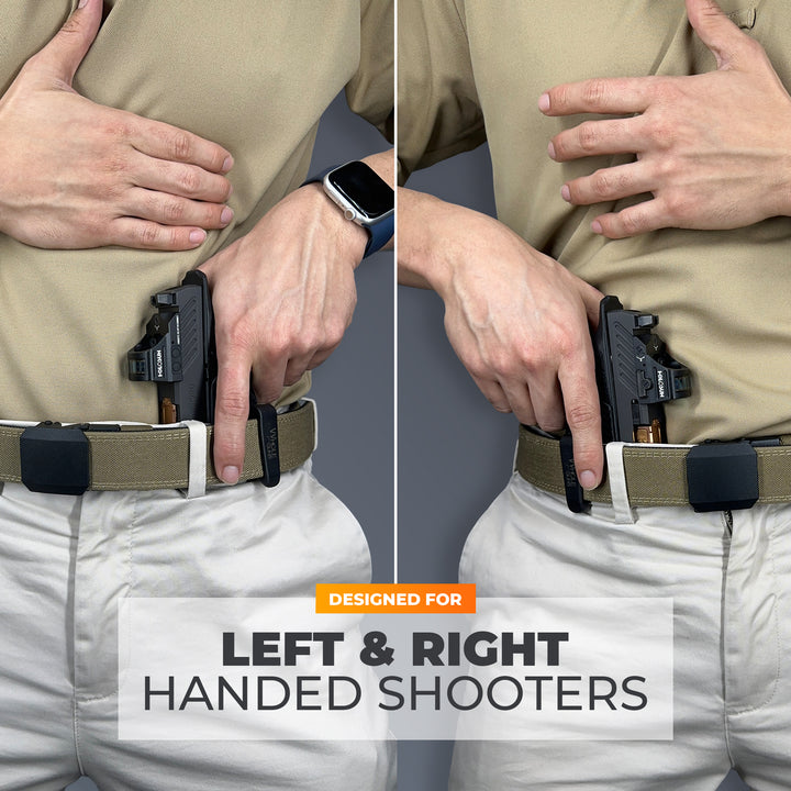 Holster Starter Combo – IWB Thong Holster & OWB Quick-Detach Belt Loop Holster