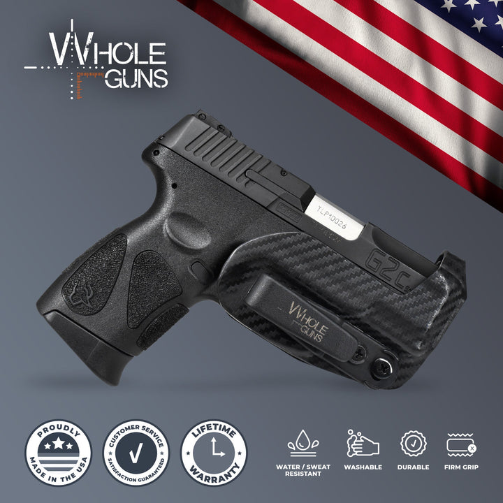 Smith & Wesson M&P Shield 9MM IWB Extra Low Profile Thong Ambidextrous Holster Highlights 4
