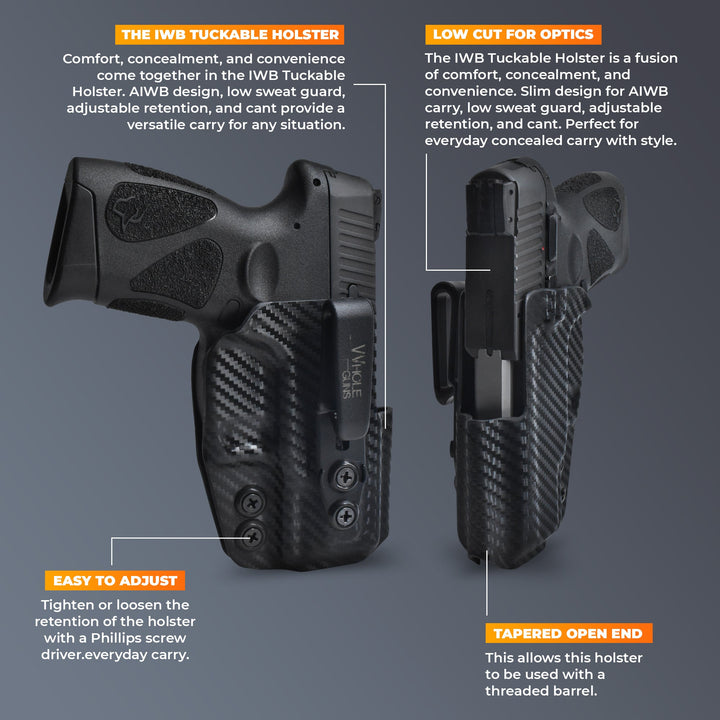 Springfield Armory Hellcat IWB Tuckable Holster Highlights 3