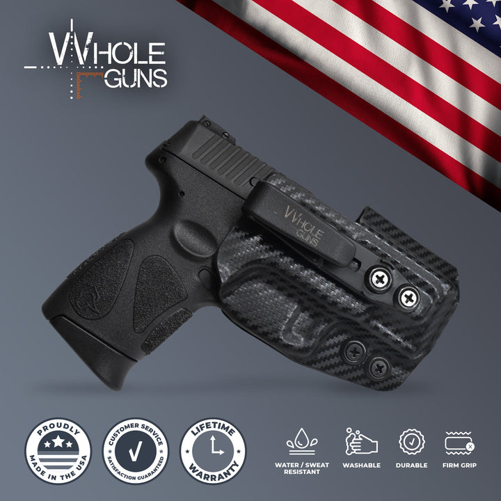 Smith & Wesson M&P SHIELD 9MM/40SW IWB Tuckable Holster Highlights 4