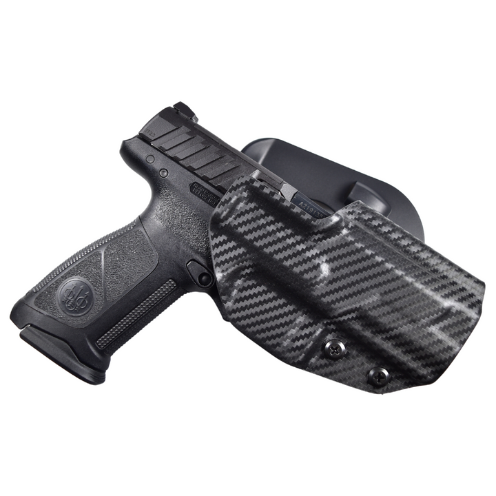 Beretta APX A1 Full Size OWB Paddle Holster Carbon Fiber 1