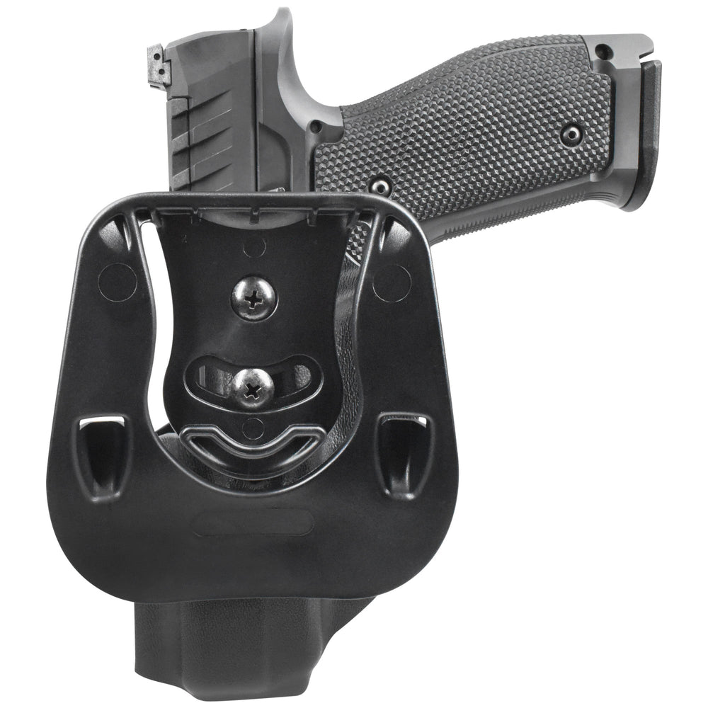 Walther PDP Full Size Steel Frame 4.5" OWB Paddle Holster Black 2