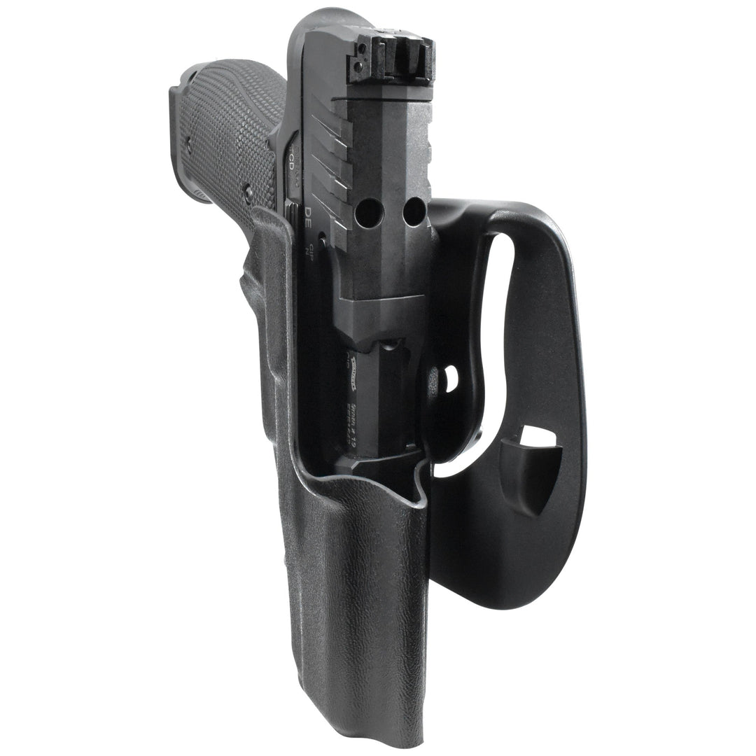 Walther PDP Full Size Steel Frame 4.5" OWB Paddle Holster Black 3