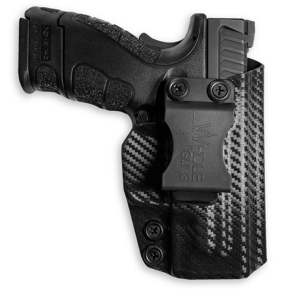 Springfield XD 40 MOD .2 IWB Full Cover Classic Holster Carbon Fiber 3