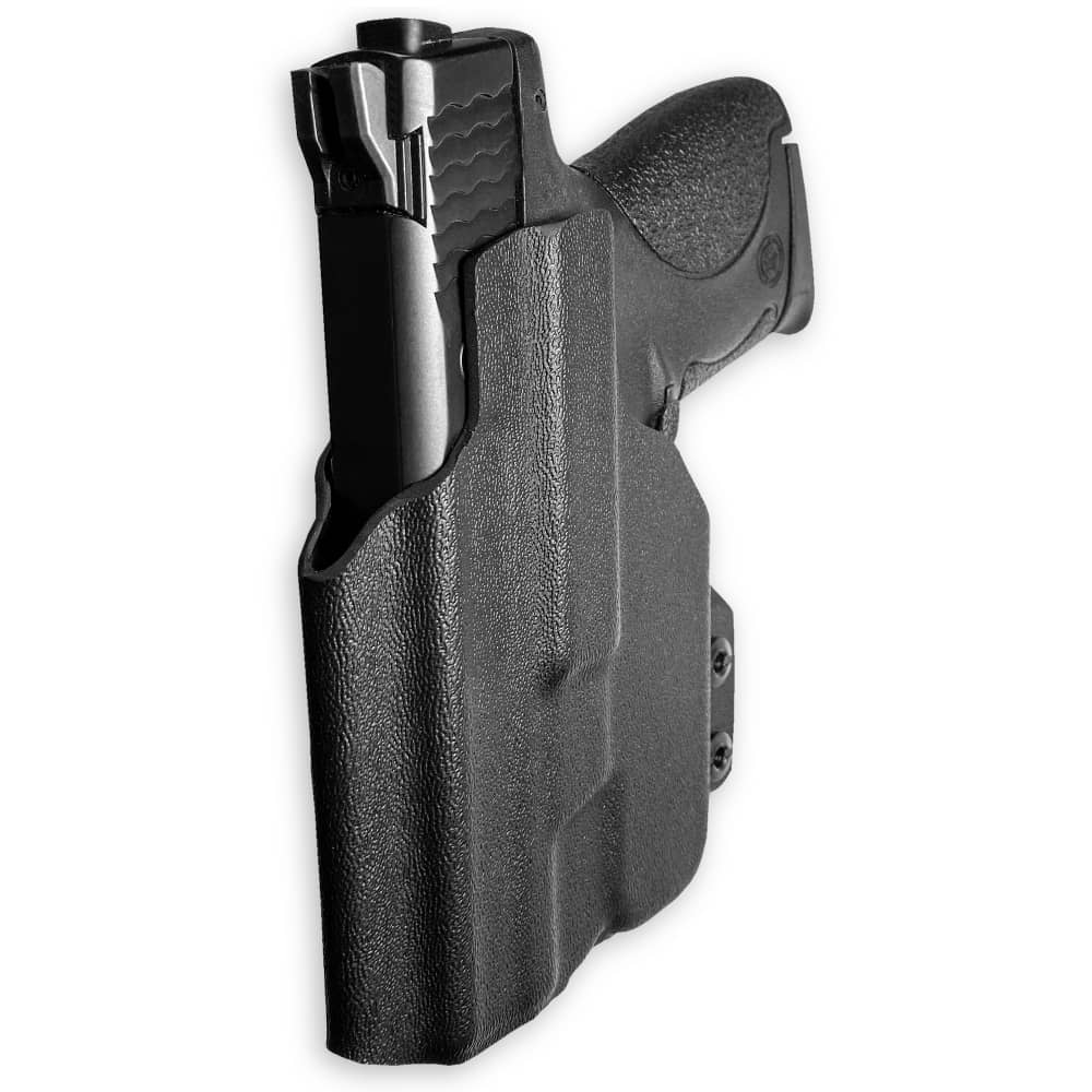 Smith & Wesson M&P 9 Shield + TLR-6 IWB Tuckable Red Dot Ready w/ Integrated Claw Holster Black 6