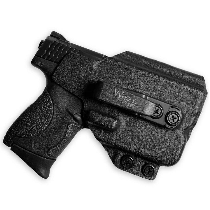 Smith & Wesson M&P 9 Shield + TLR-6 IWB Tuckable Red Dot Ready w/ Integrated Claw Holster Black 1
