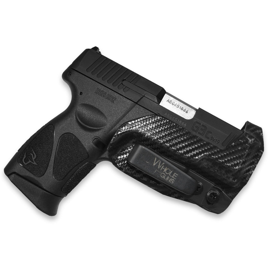 Taurus G2C IWB Extra Low Profile Thong Ambidextrous Holster Carbon Fiber 1