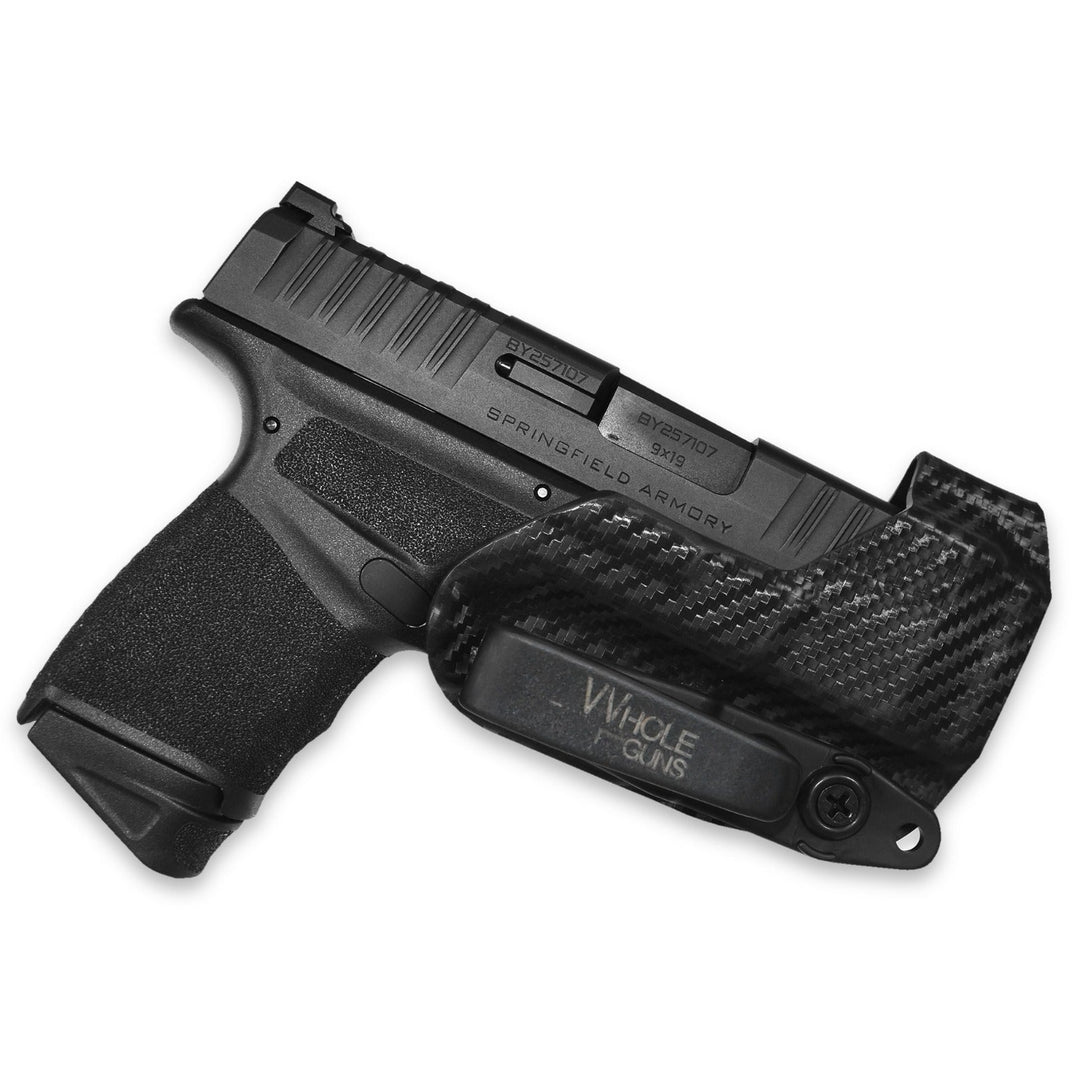 Springfield Armory Hellcat IWB Extra Low Profile Thong Ambidextrous Holster Carbon Fiber 1
