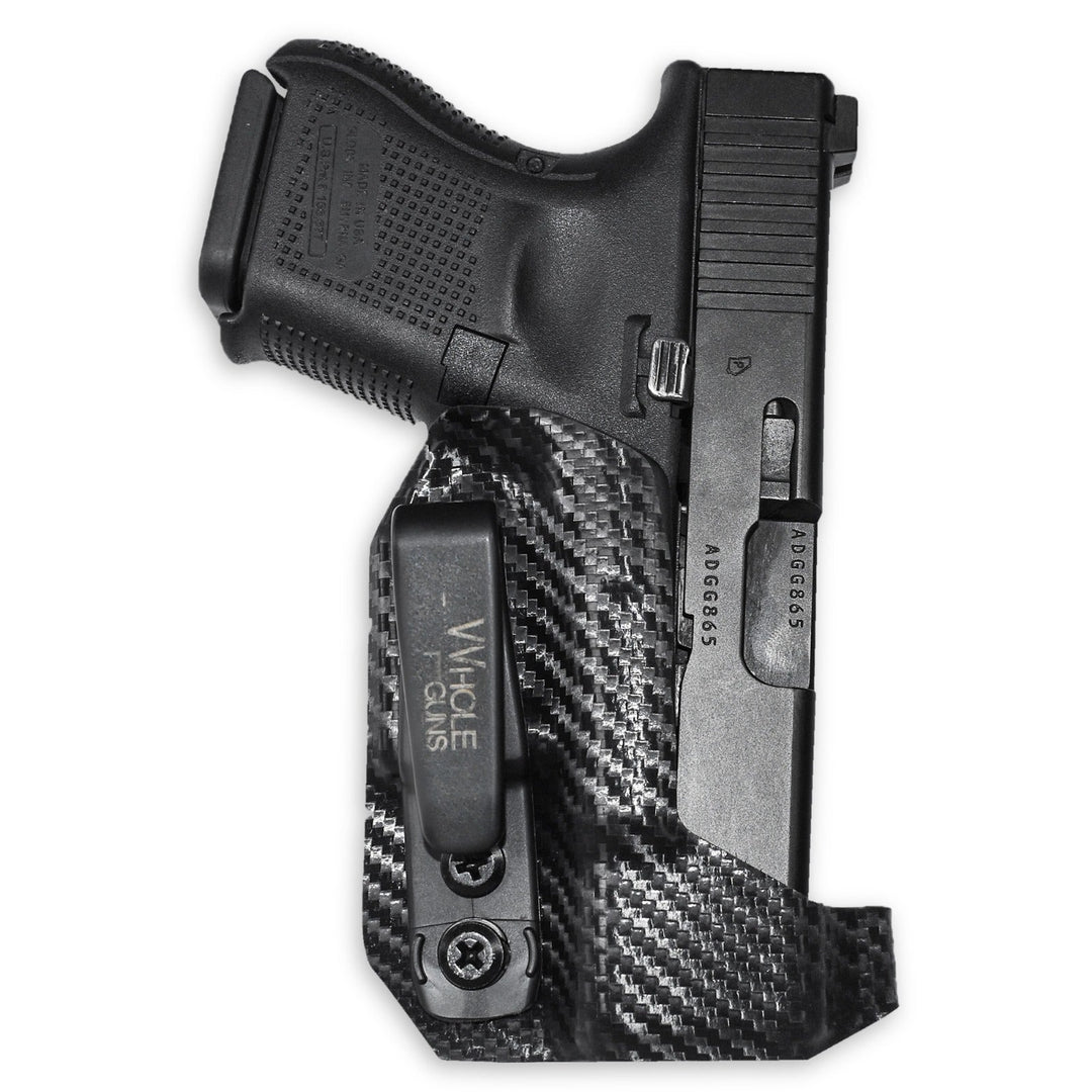 Glock 26 27 33 IWB Extra Low Profile Thong Ambidextrous Holster Carbon Fiber 3