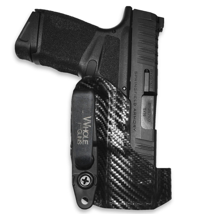 Springfield Armory Hellcat IWB Extra Low Profile Thong Ambidextrous Holster Carbon Fiber 3