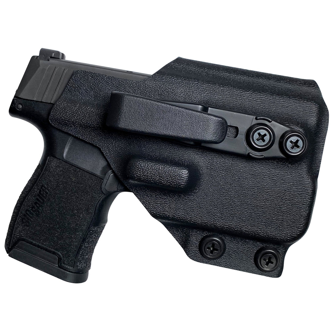 Sig Sauer P365 IWB Tuckable Red Dot Ready w/ Integrated Claw Holster Black 2