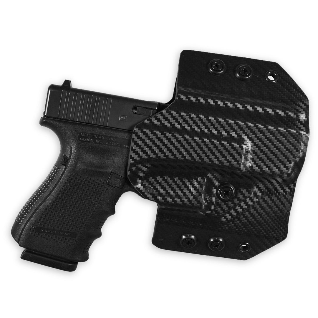 Glock 19/19X/23/32 OWB Concealment/IDPA Holster Carbon Fiber 1