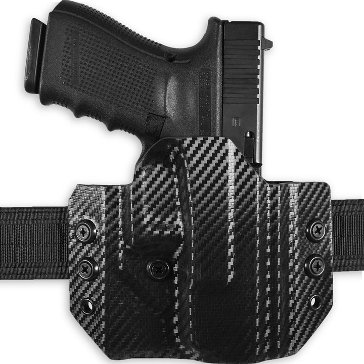 Glock 19/19X/23/32 OWB Concealment/IDPA Holster Carbon Fiber 3
